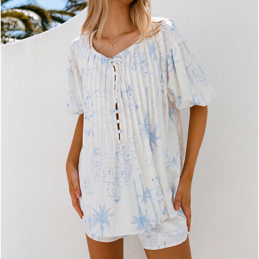 Sabo Skirt Santorini Top